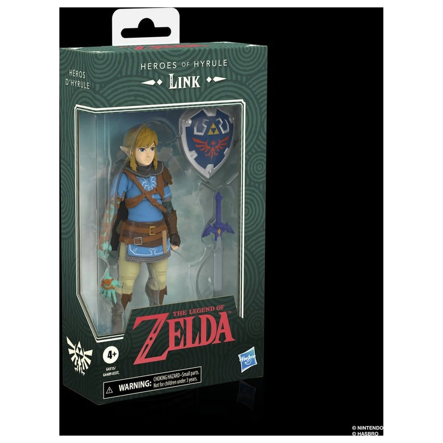 The Legend of Zelda: Tears of the Kingdom Heroes of Hyrule Actionfigur Link 15 cm Produktfoto