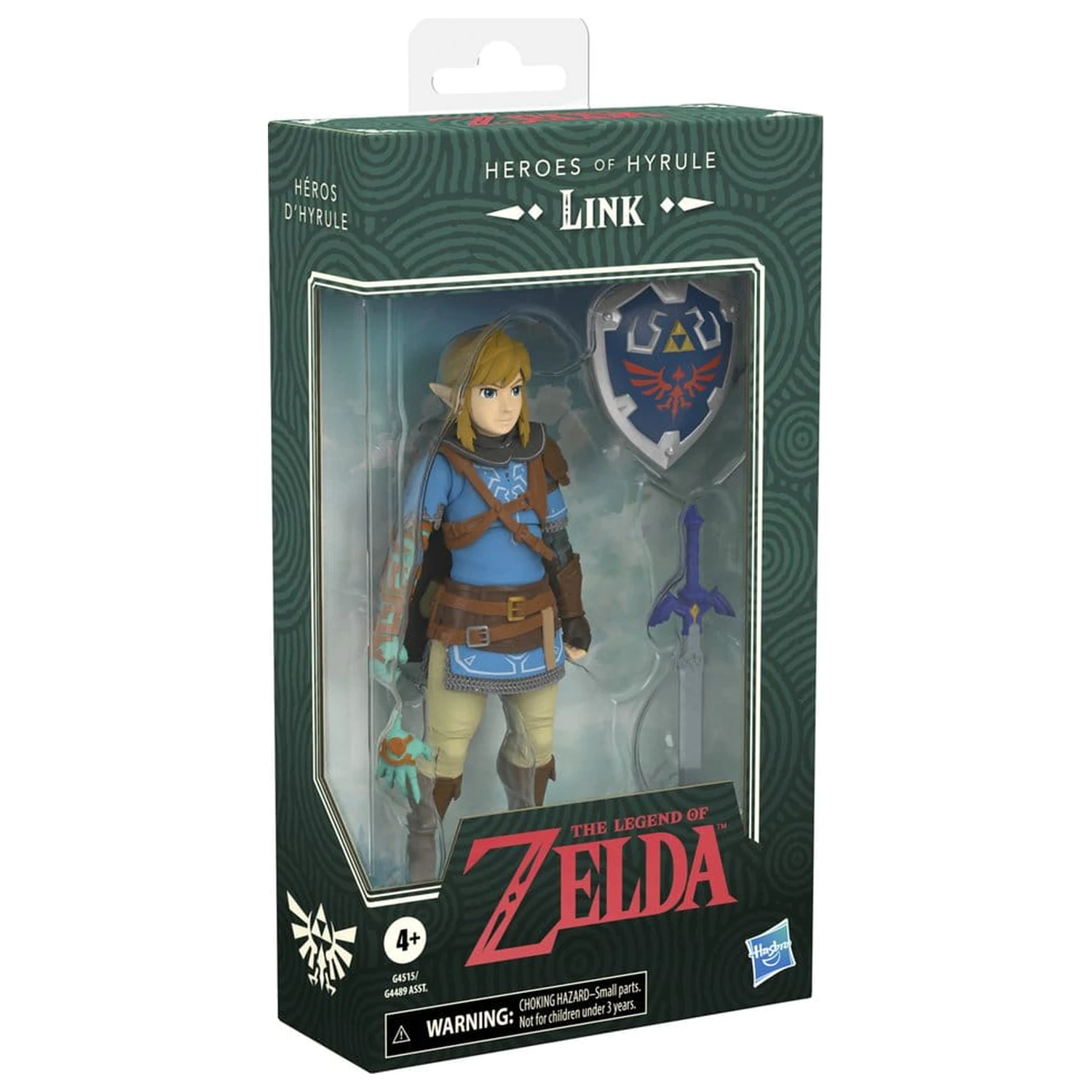 The Legend of Zelda: Tears of the Kingdom Heroes of Hyrule Actionfigur Link 15 cm Produktfoto