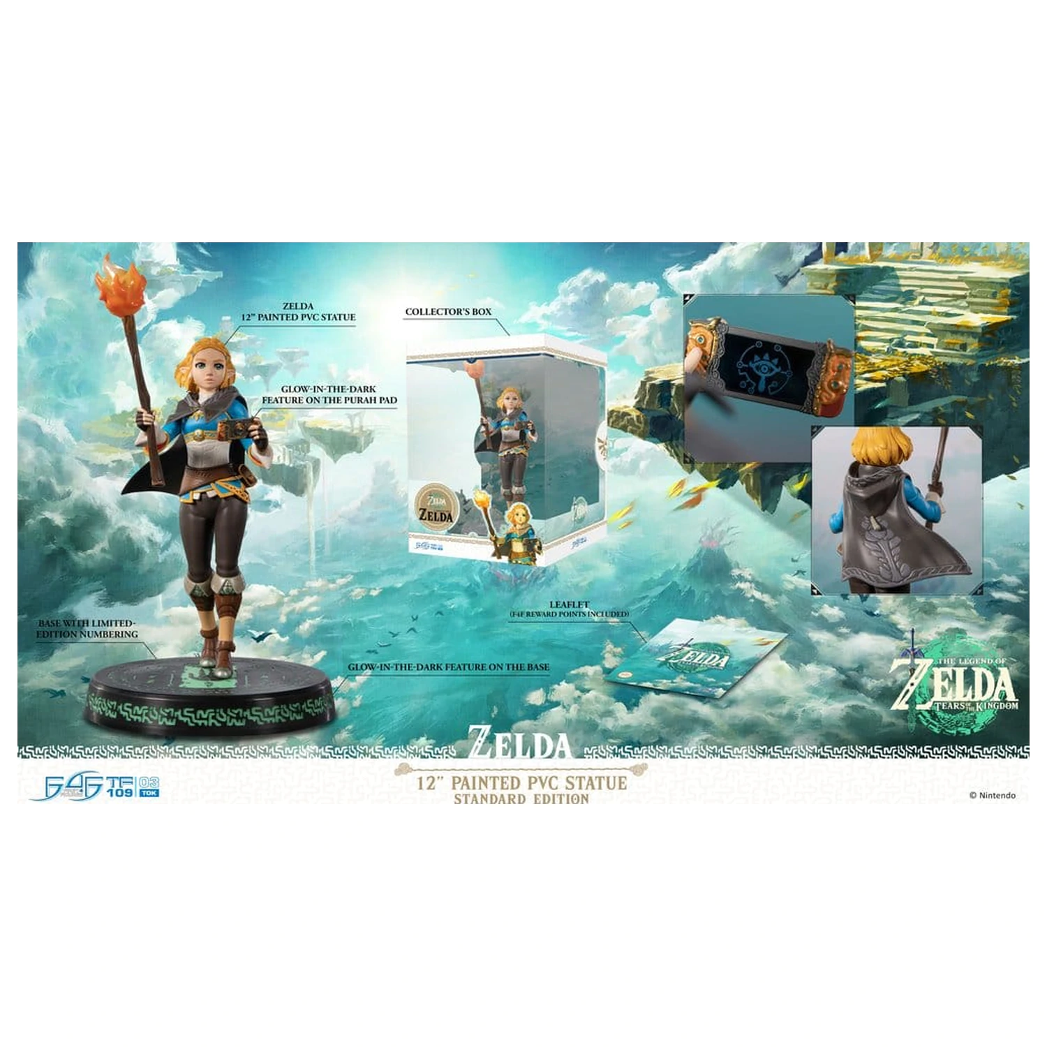 The Legend of Zelda: Tears of the Kingdom PVC Figur Zelda 31 cm Produktfoto