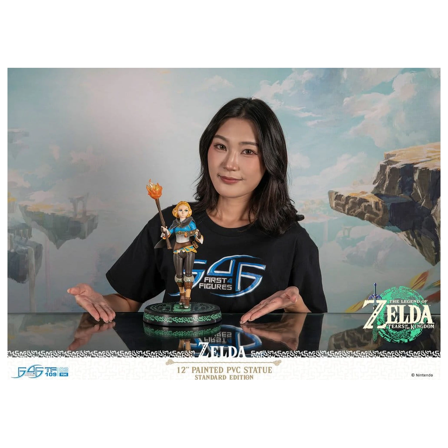 The Legend of Zelda: Tears of the Kingdom PVC Figur Zelda 31 cm Produktfoto