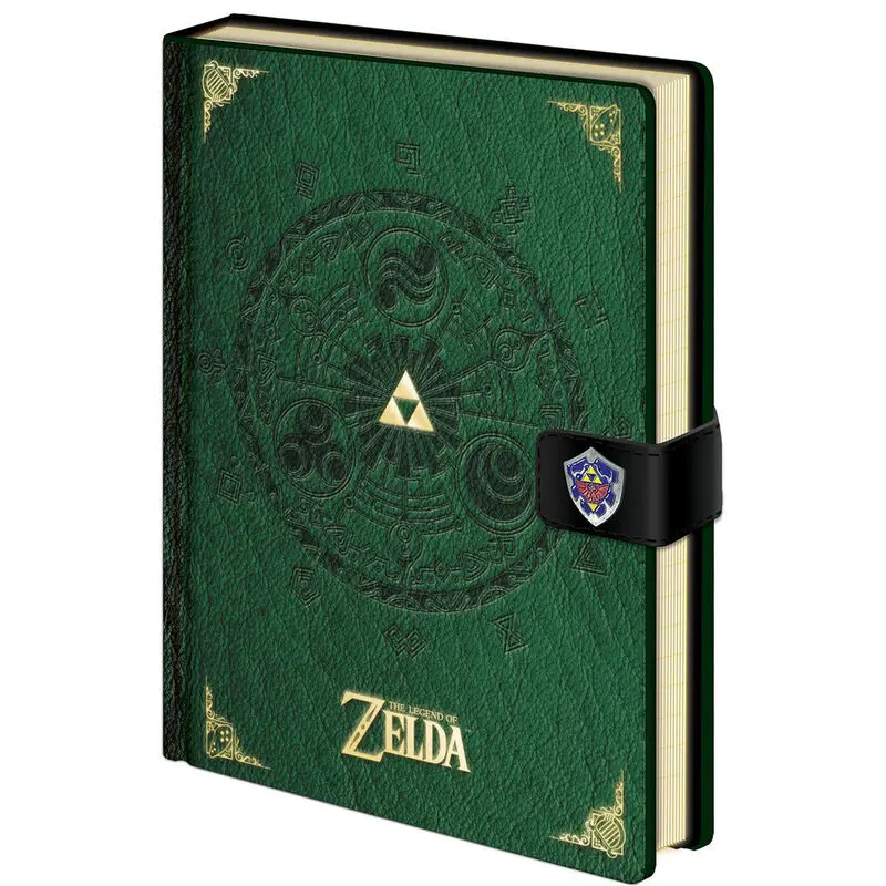 Legend of Zelda Premium Notizbuch A5 Triforce New Version termékfotó