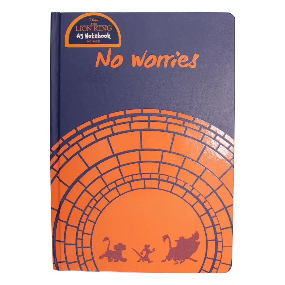 The Lion King Notizbuch A5 No Worries Produktfoto