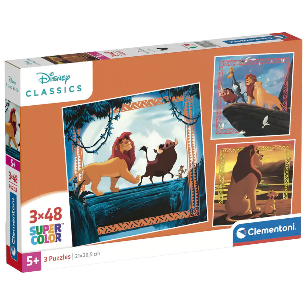 Disney The Lion King Puzzle 3x48St Produktfoto