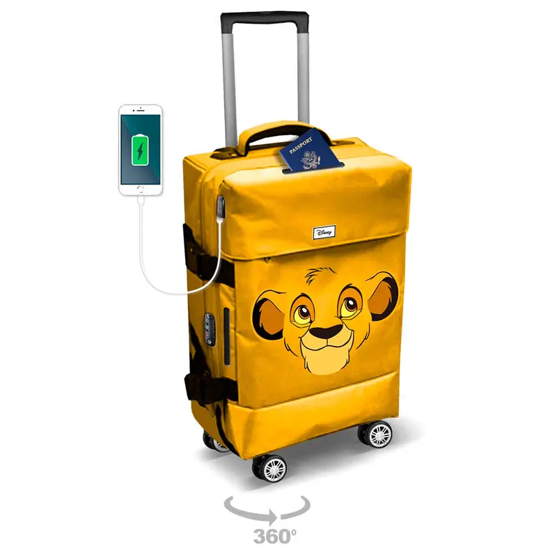 Disney The Lion King Simba Face Trolley Koffer 55cm Produktfoto