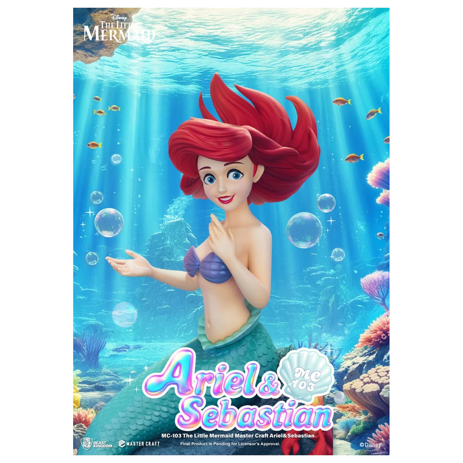 The Little Mermaid Master Craft Statue Vito Corleone 42 cm Produktfoto