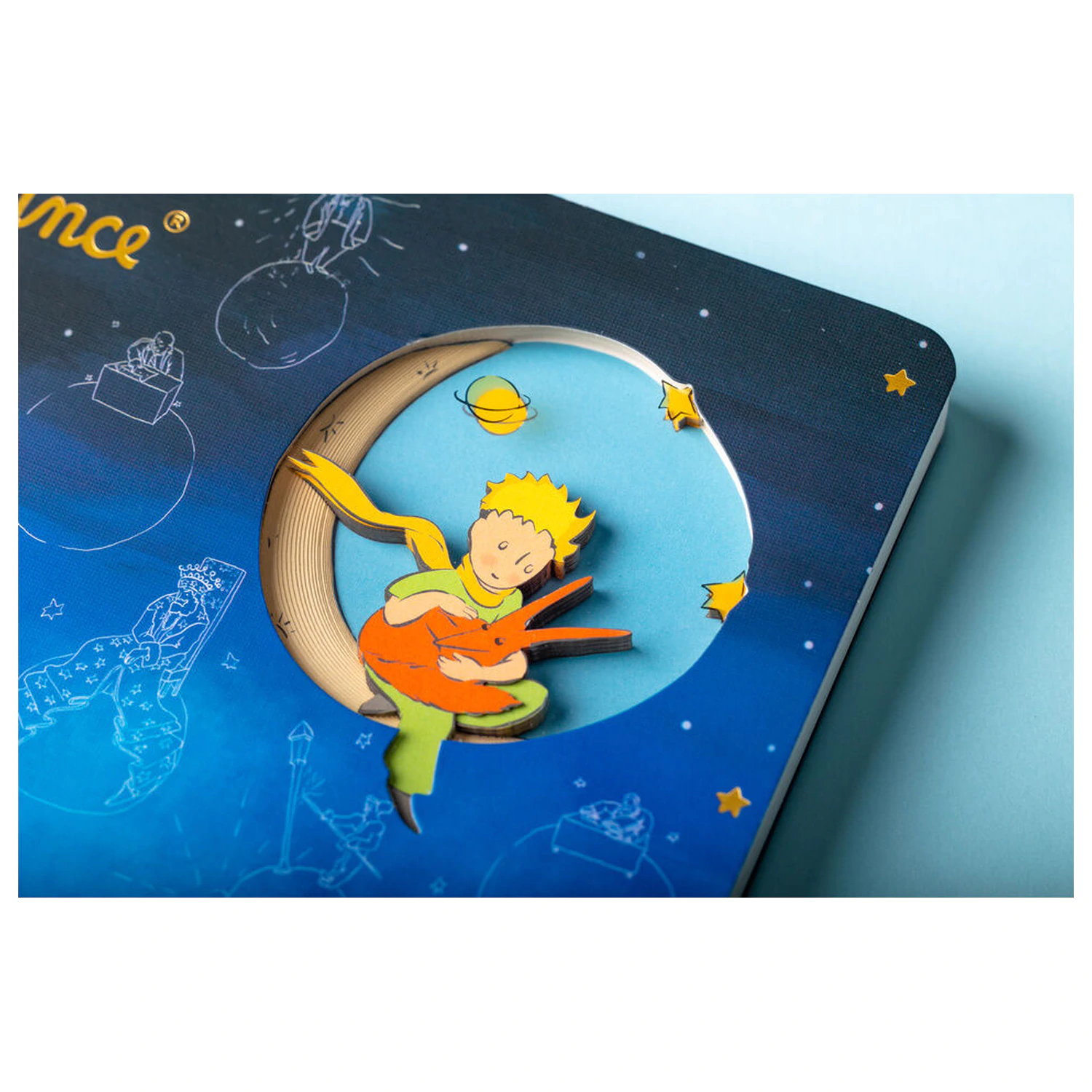 The Little Prince A5 Notizbuch Produktfoto