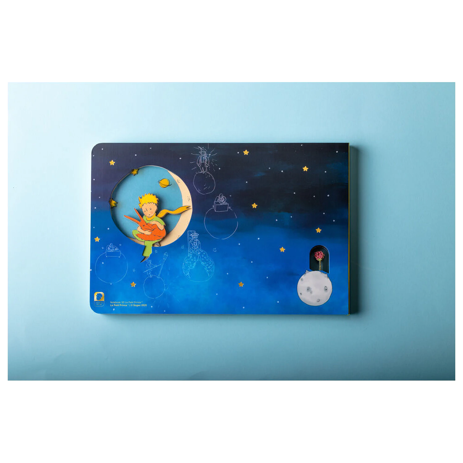The Little Prince A5 Notizbuch Produktfoto