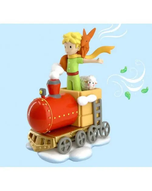Der Kleine Prinz Figur Little Prince & Friends on the train 8 cm termékfotó