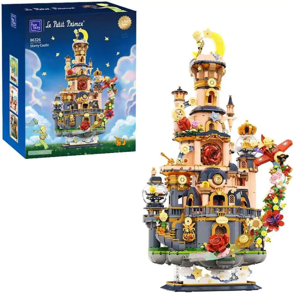 The Little Prince Construction Set Starry Castle 3302-teiliges Set Produktfoto