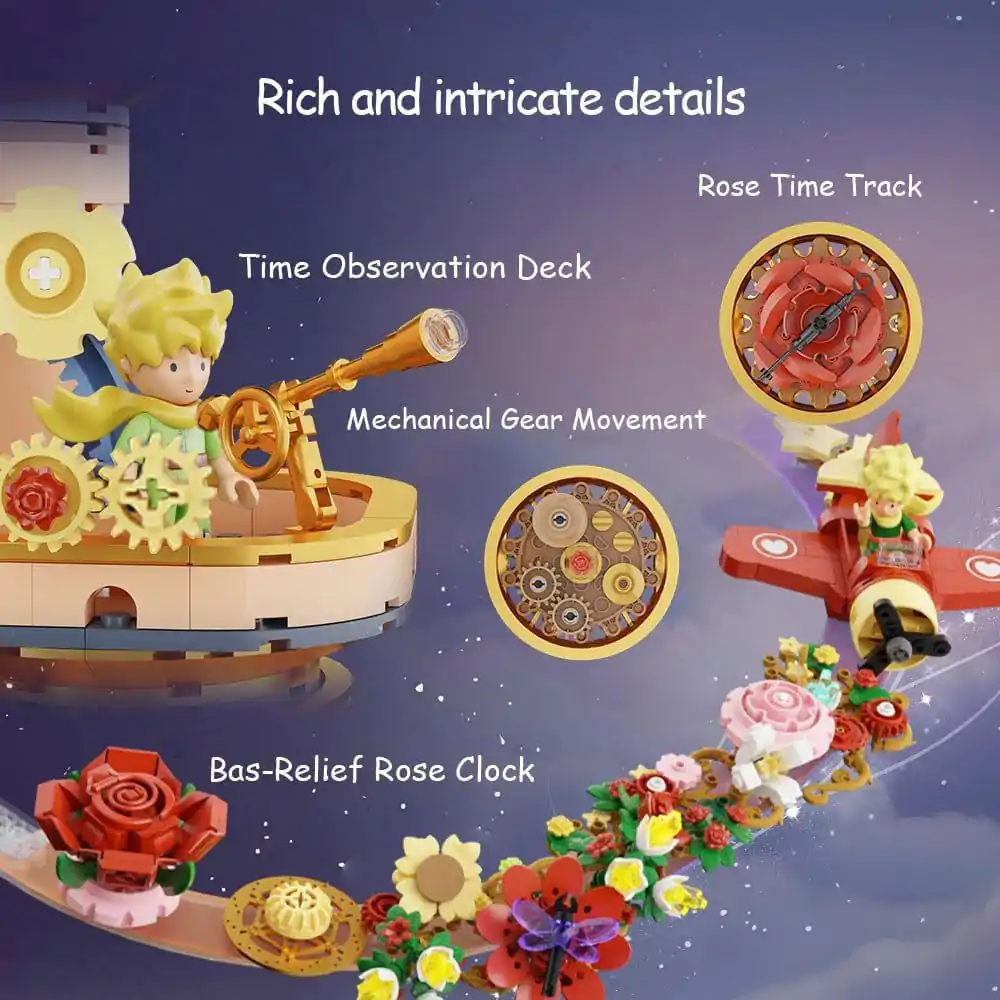 The Little Prince Construction Set Starry Castle 3302-teiliges Set Produktfoto