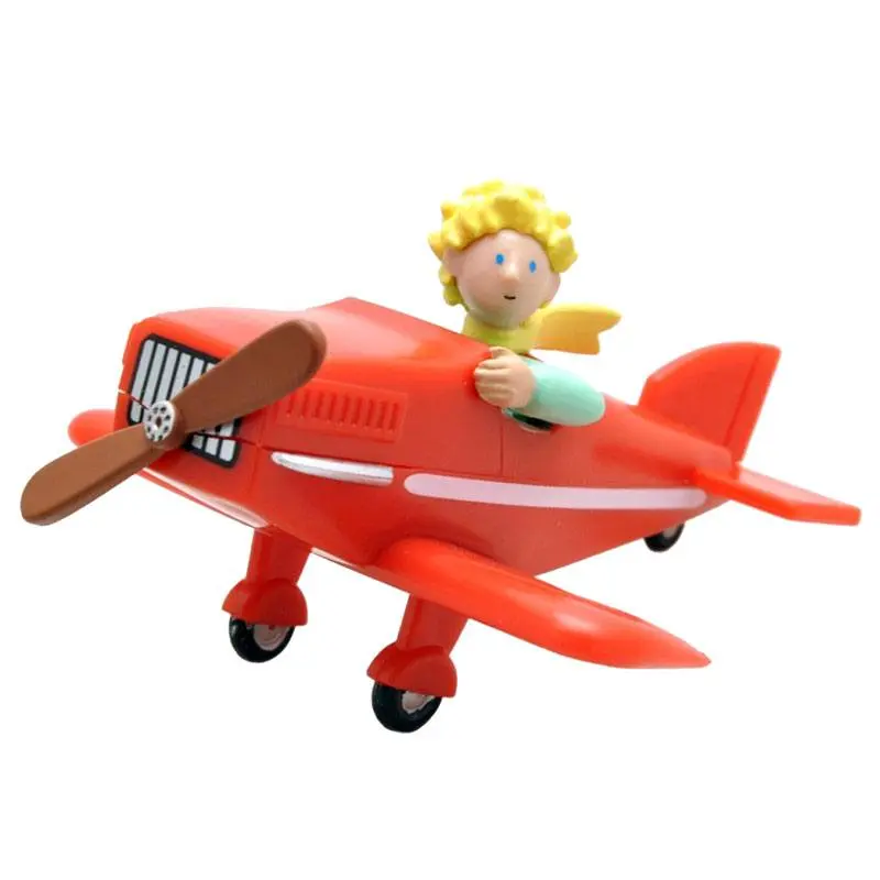 Der Kleine Prinz Figur Der Kleine Prinz im Flugzeug 7 cm termékfotó
