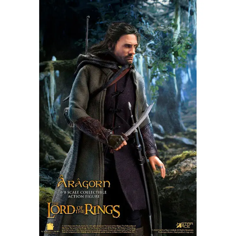 Lord of the Rings Real Master Series Action Figur 1/8 Aragon Special Version 23 cm Produktfoto