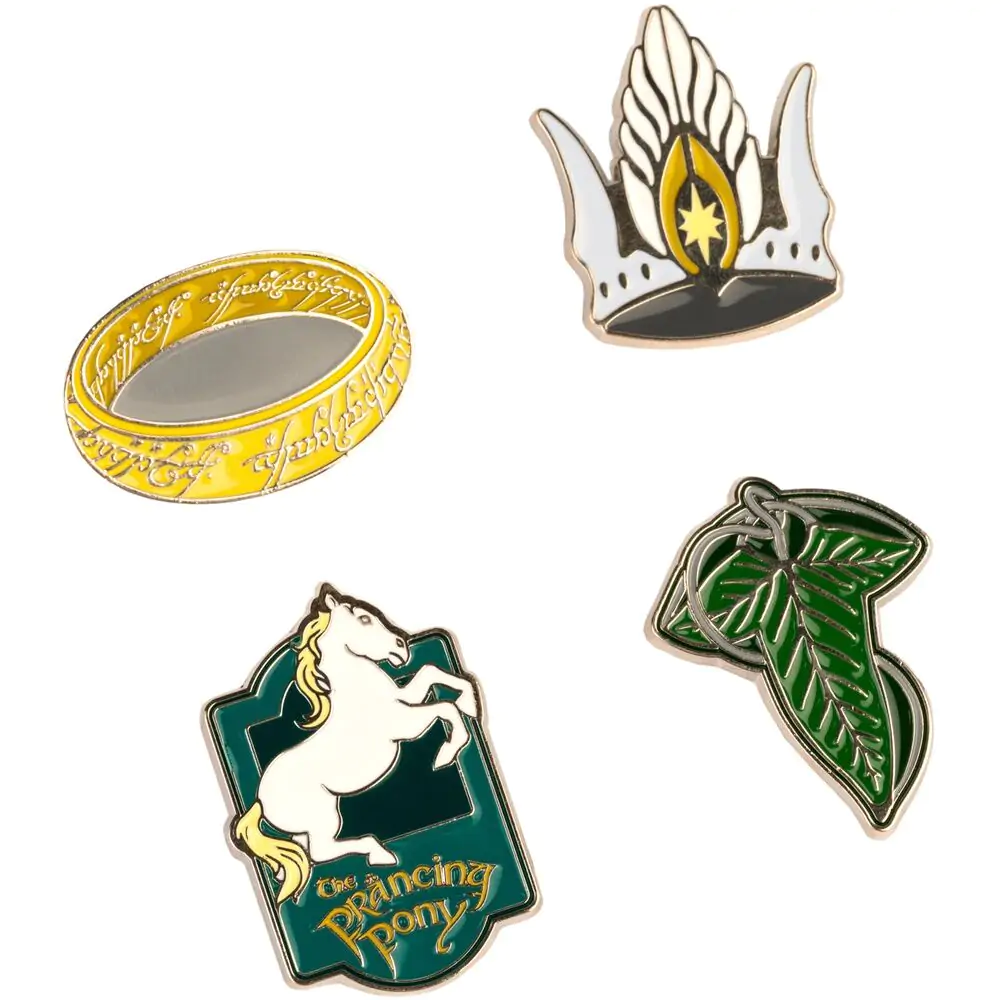 The Lord Of The Rings 4er- Pin Set Produktfoto