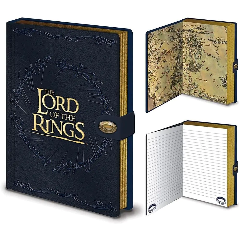 The Lord of the Rings A5 Premium Notizbuch Produktfoto