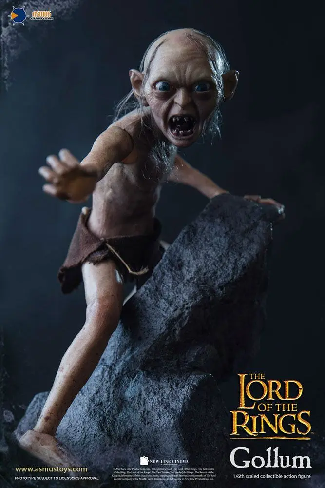 Herr der Ringe Actionfigur 1/6 Gollum 19 cm termékfotó