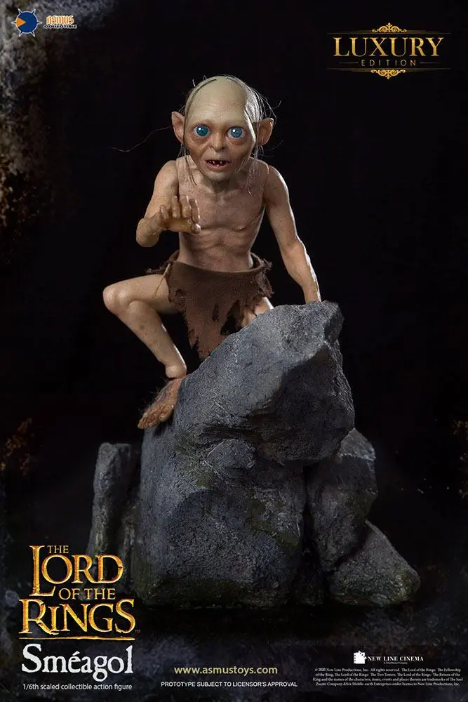 Herr der Ringe Actionfigur 1/6 Gollum (Luxury Edition) 19 cm Produktfoto