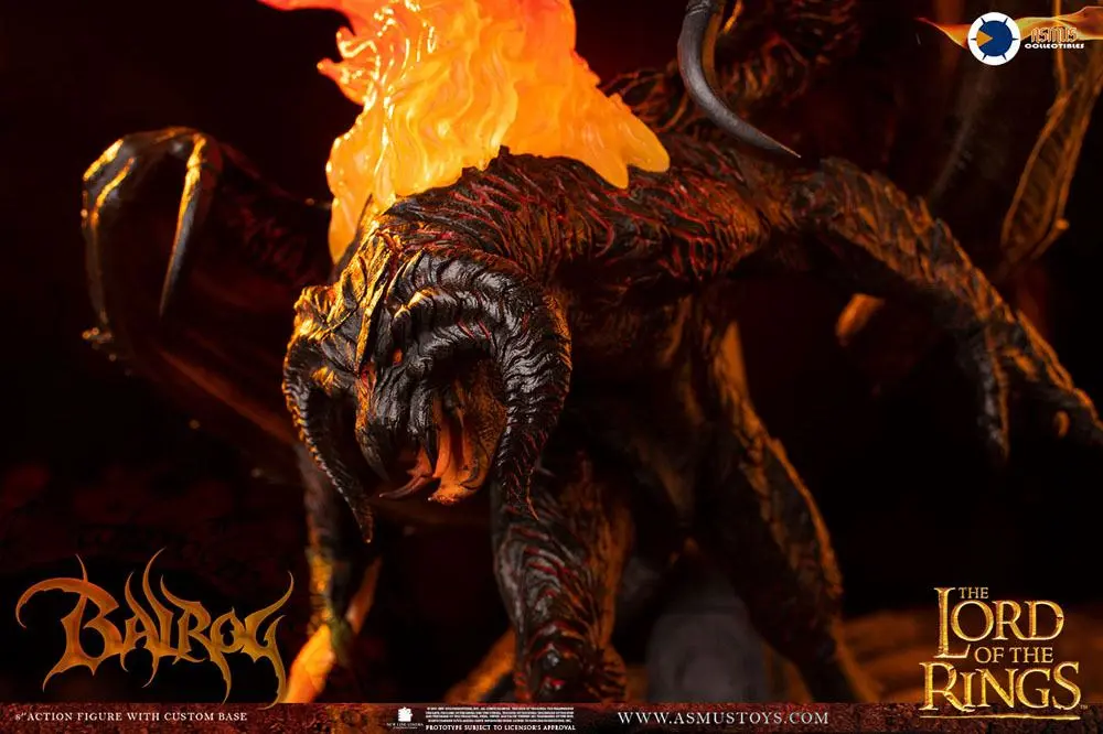 Herr der Ringe Actionfigur Balrog 20 cm Produktfoto