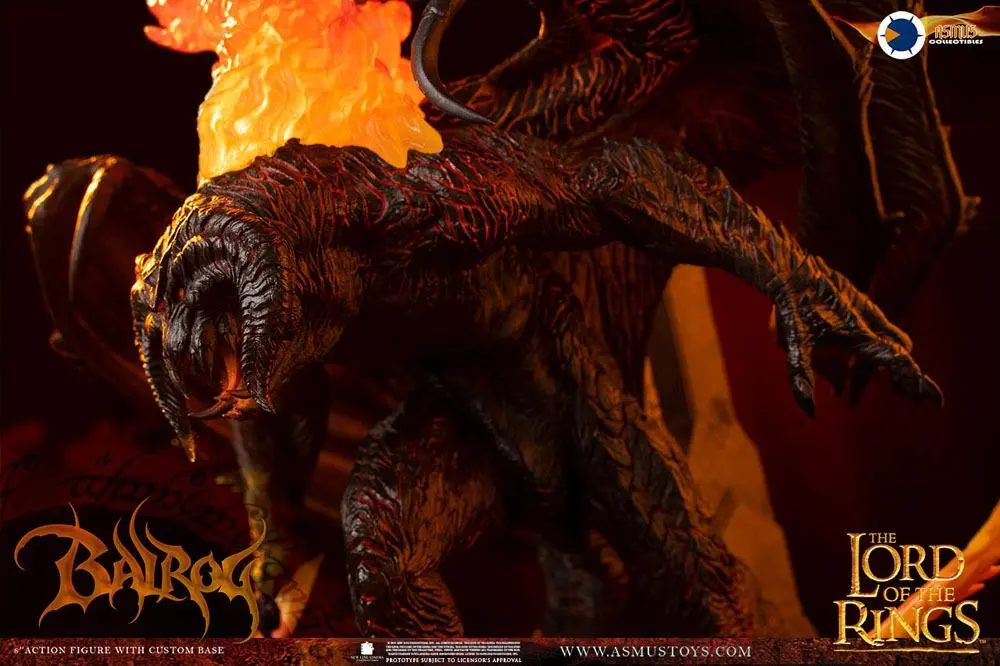Herr der Ringe Actionfigur Balrog 20 cm Produktfoto