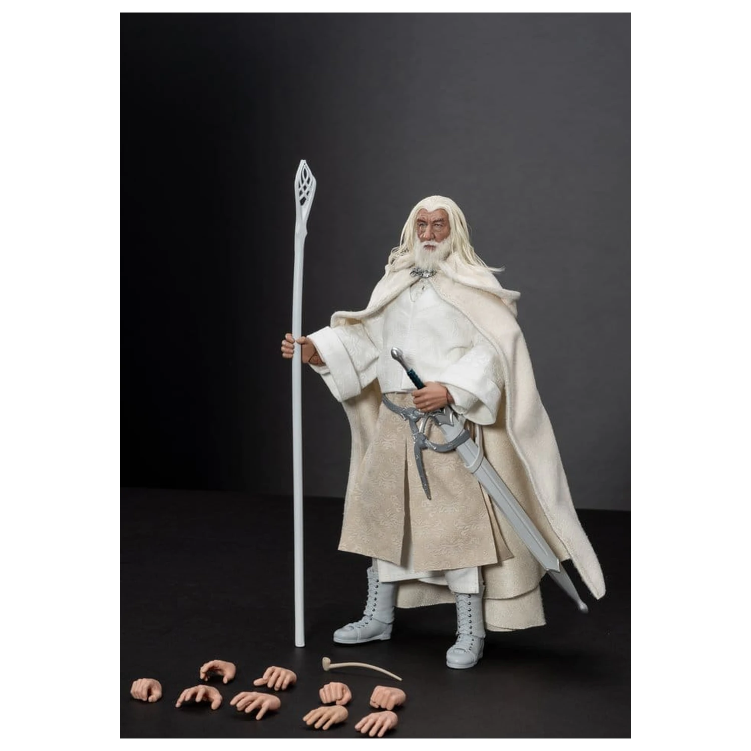 The Lord of The Rings Action-Figur Gandalf the White 21 cm Produktfoto