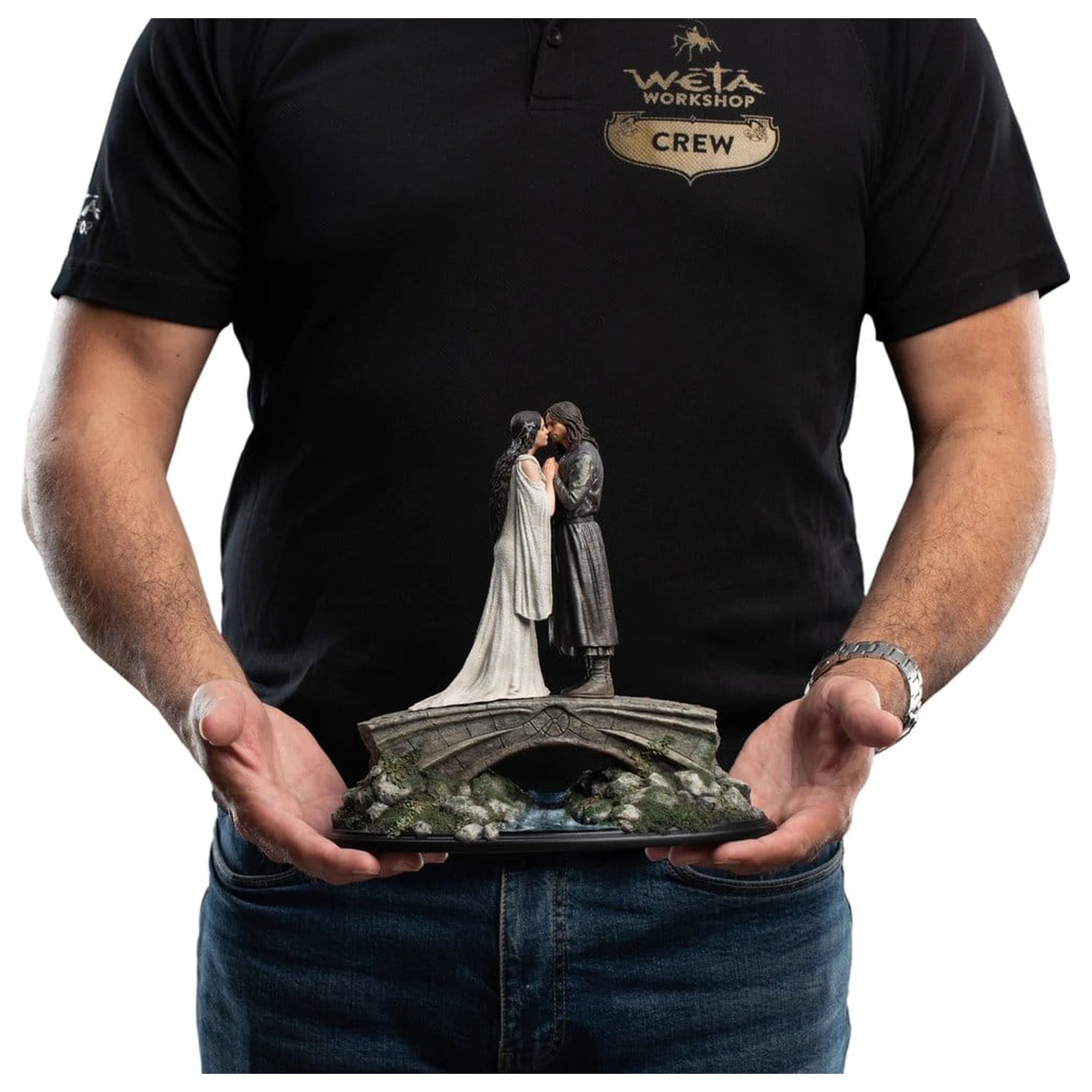 The Lord of the Rings Mini Statue Aragorn & Arwen 24 cm Produktfoto