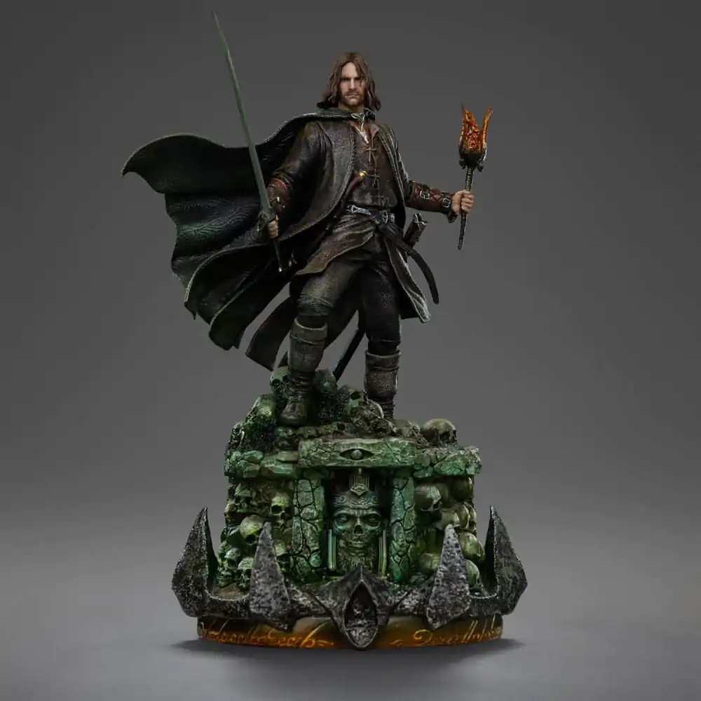 The Lord of the Rings Art Scale Statue 1/10 Aragorn Unleashed 31 cm Produktfoto