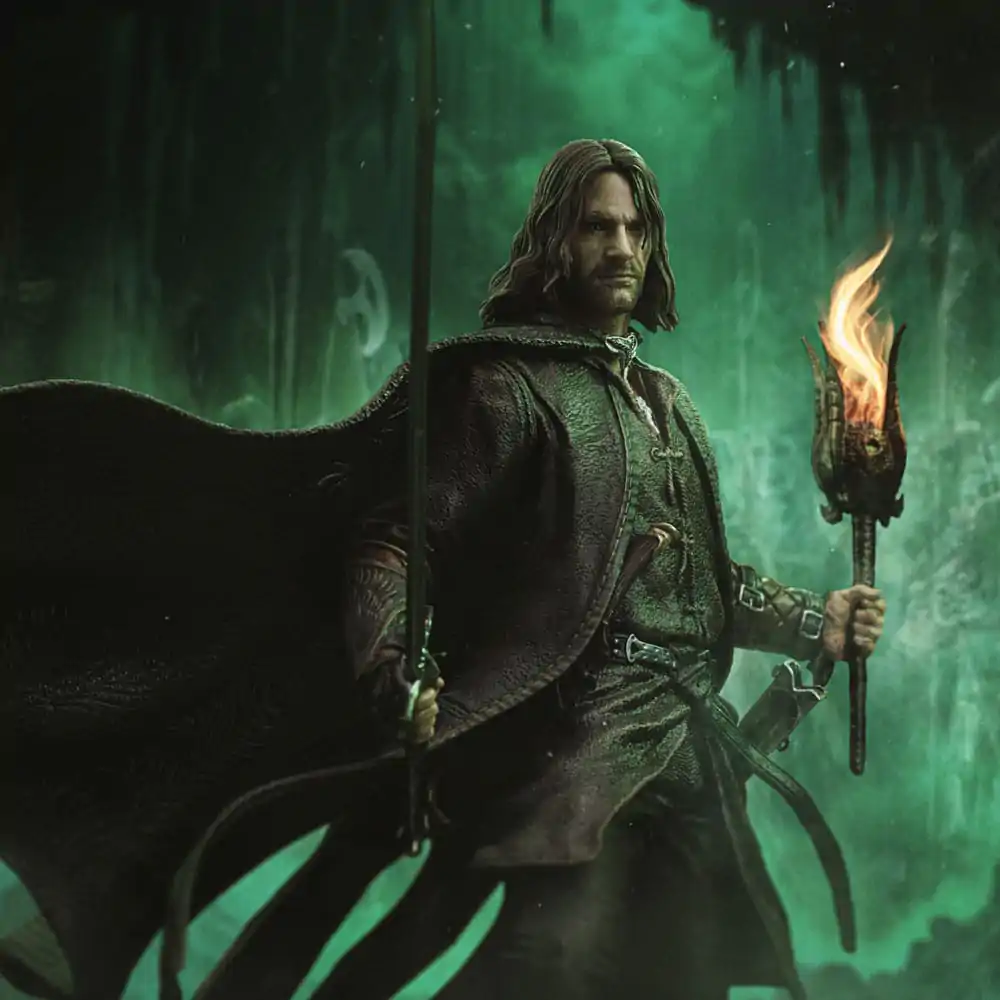 The Lord of the Rings Art Scale Statue 1/10 Aragorn Unleashed 31 cm Produktfoto
