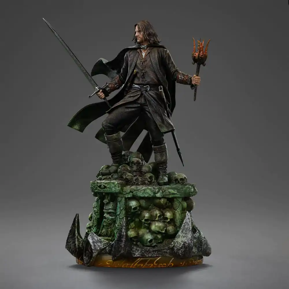 The Lord of the Rings Art Scale Statue 1/10 Aragorn Unleashed 31 cm Produktfoto