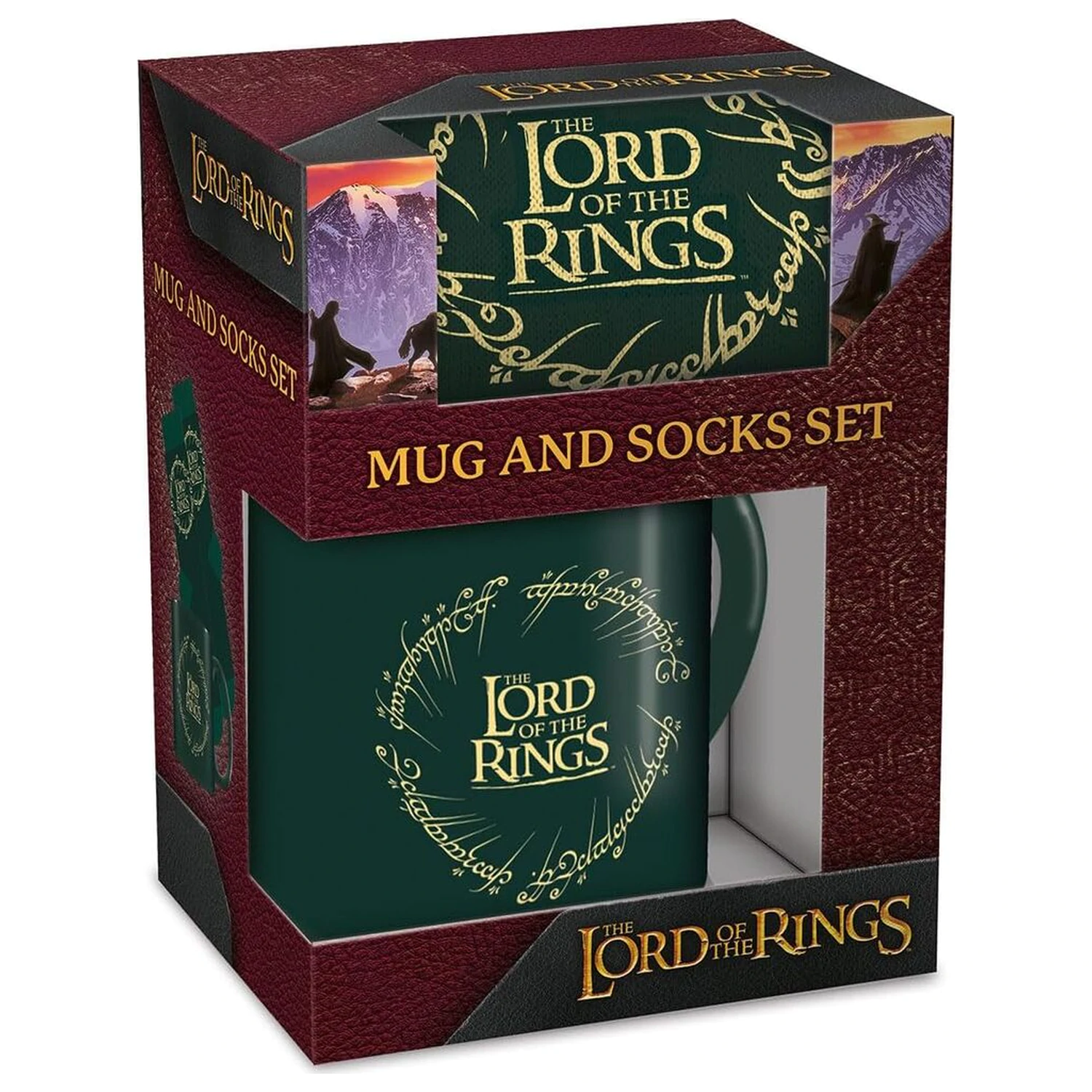 Der Herr der Ringe Set Tasse und Socken Produktfoto