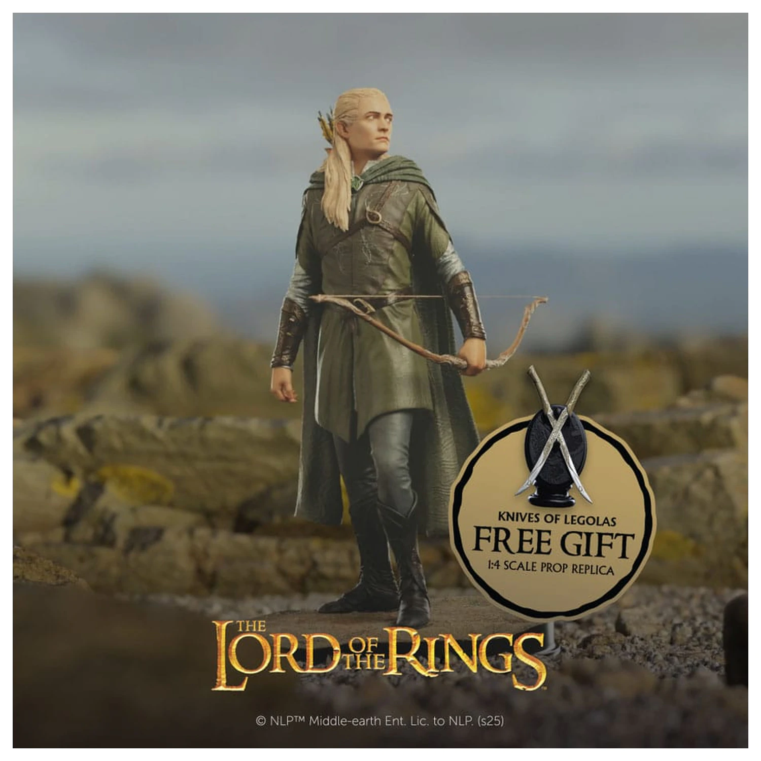 The Lord of the Rings Classic Series Statue 1/6 Legolas, Hunter of the Plains Limited Edition 32 cm Produktfoto