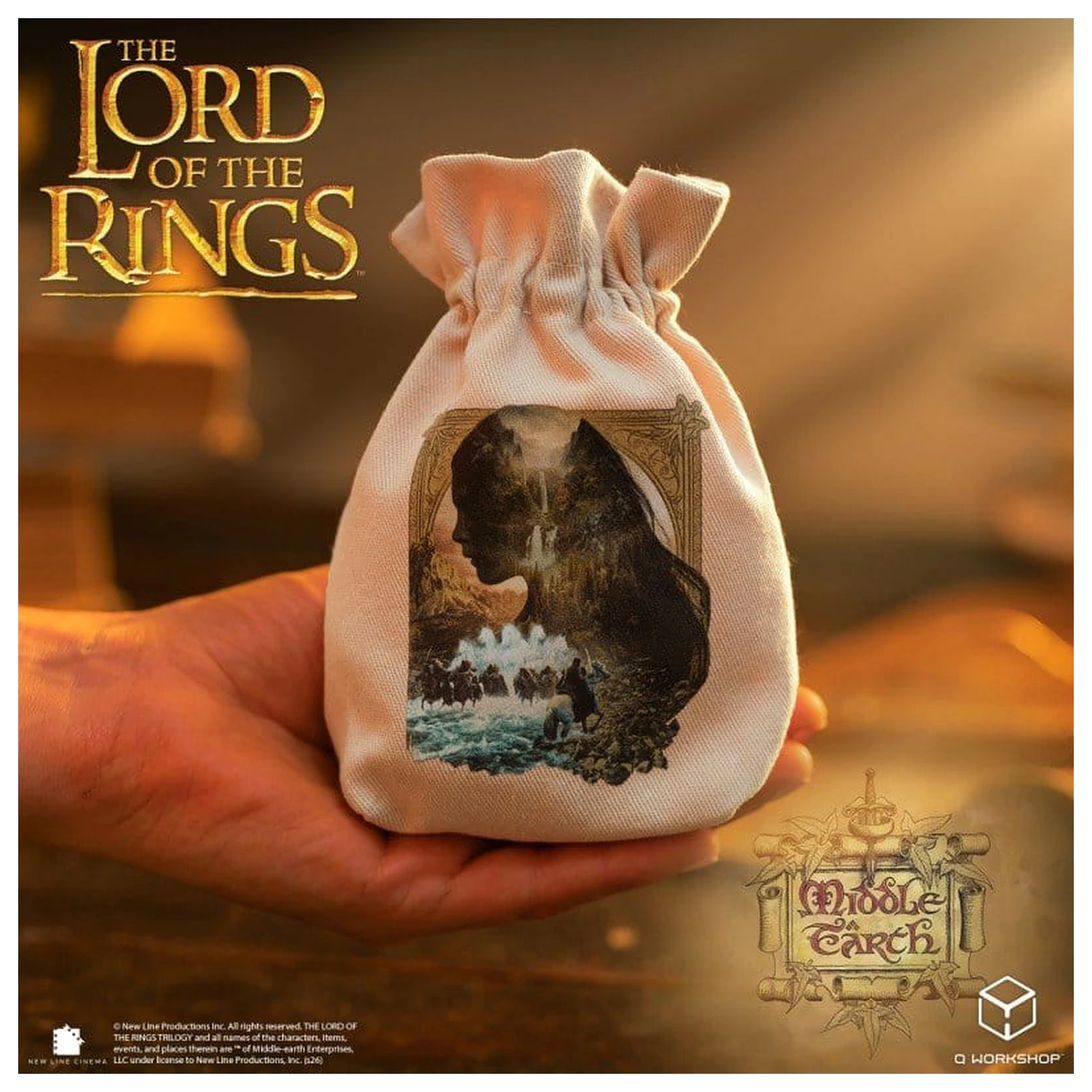 The Lord of the Rings Würfelbeutel Arwen Produktfoto