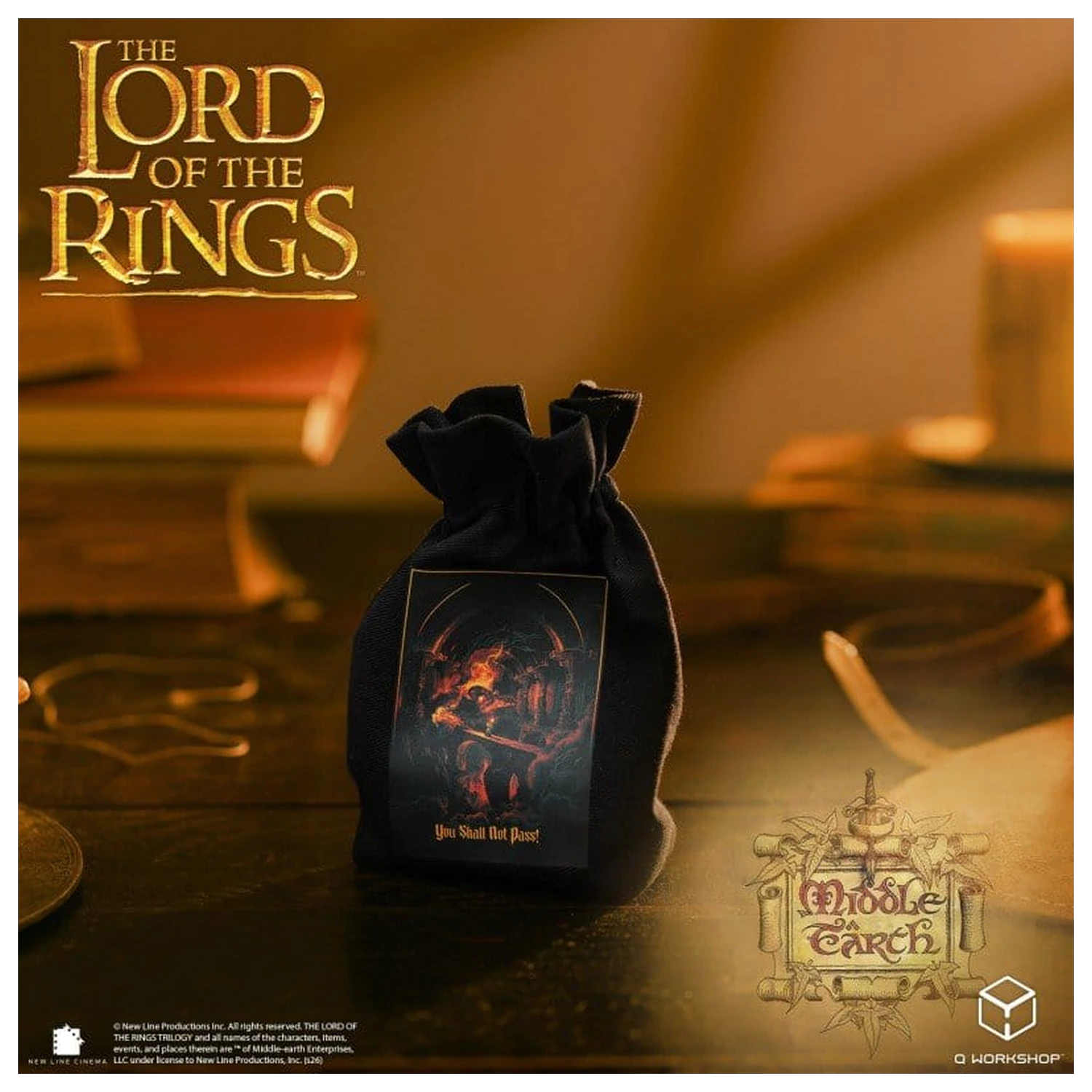 The Lord of the Rings Würfelbeutel Bridge of Khazad-dûm Produktfoto