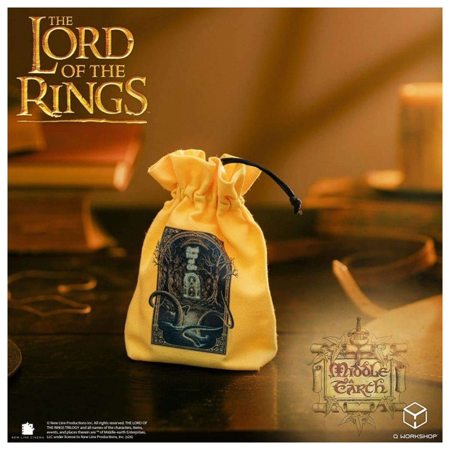 The Lord of the Rings Würfelbeutel Doors of Durin Produktfoto