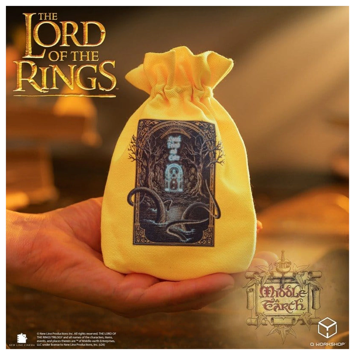 The Lord of the Rings Würfelbeutel Doors of Durin Produktfoto