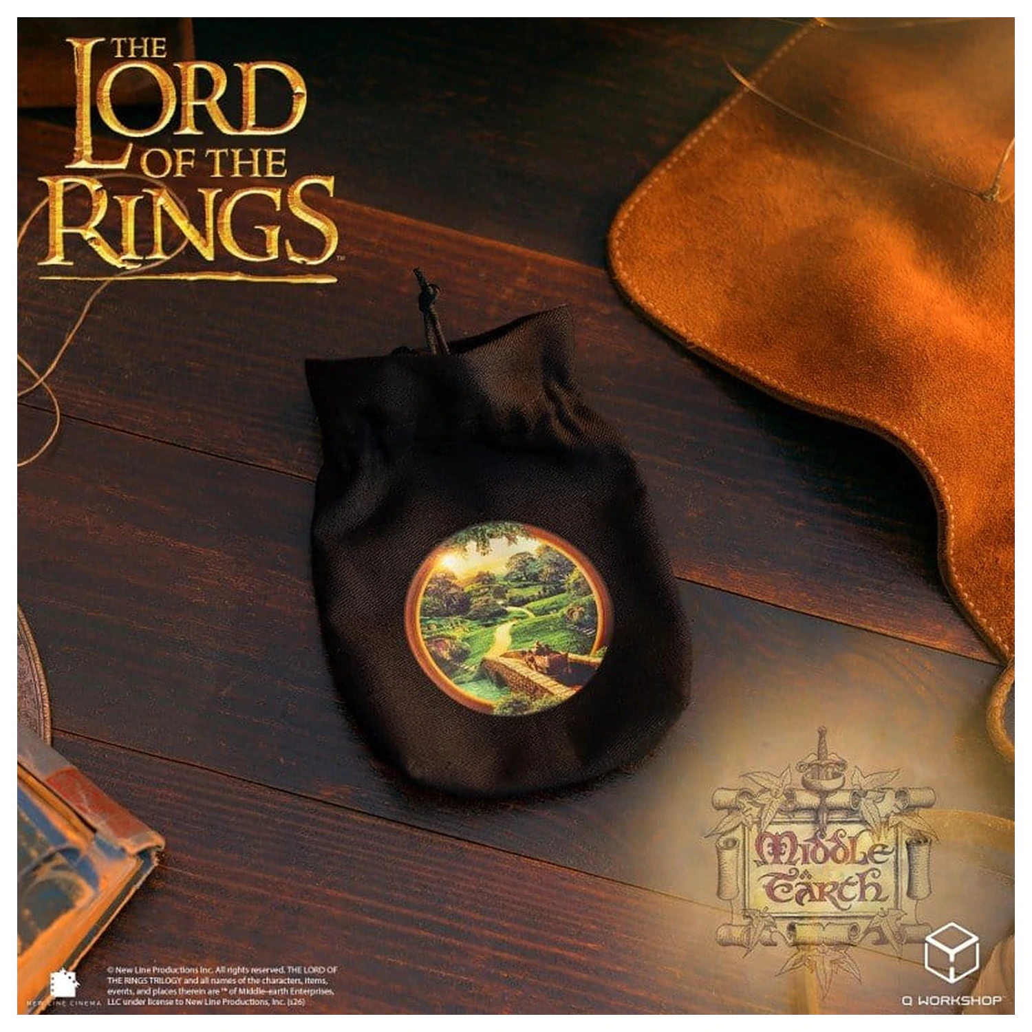 The Lord of the Rings Würfelbeutel Shire Produktfoto