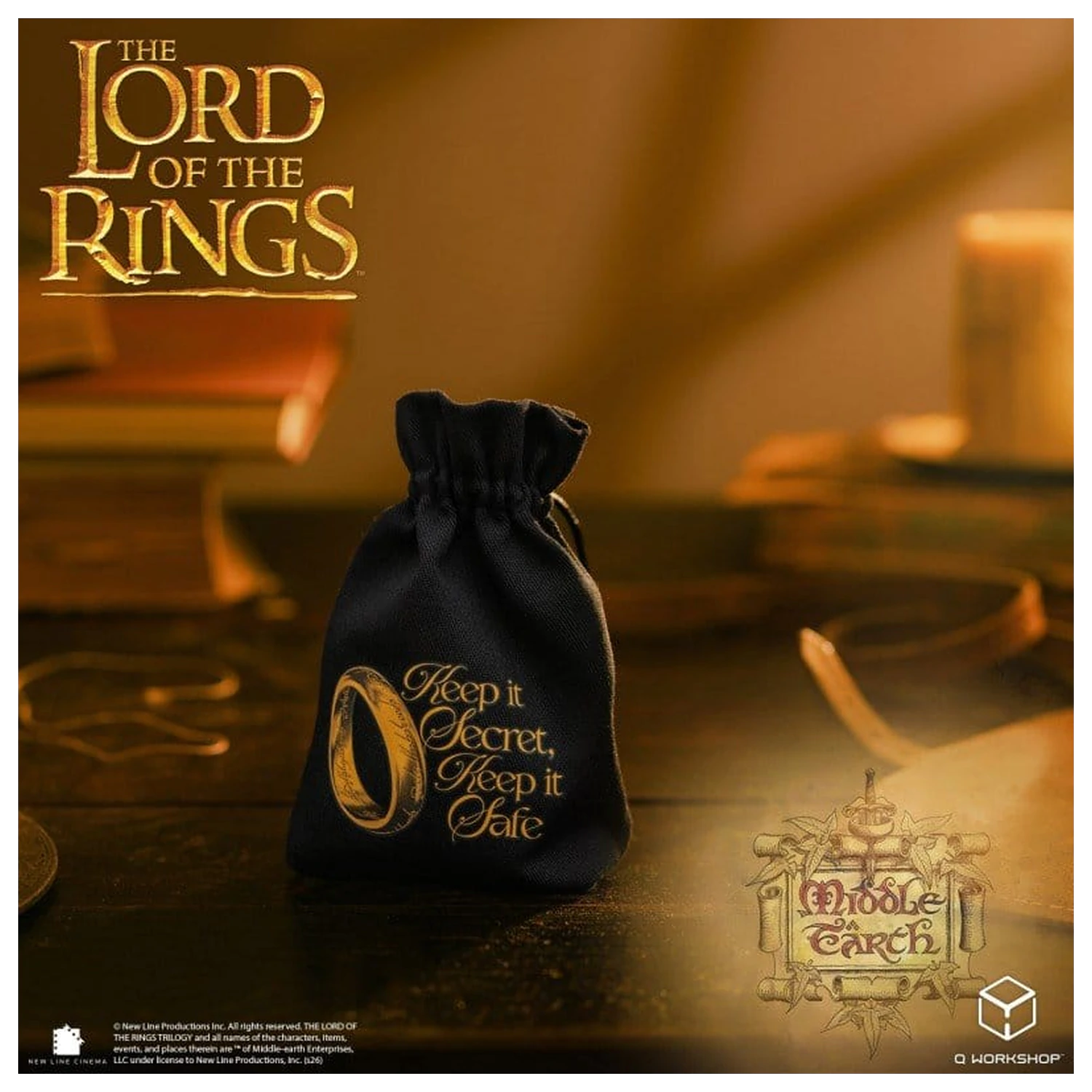 The Lord of the Rings Würfelbeutel The One Ring Produktfoto