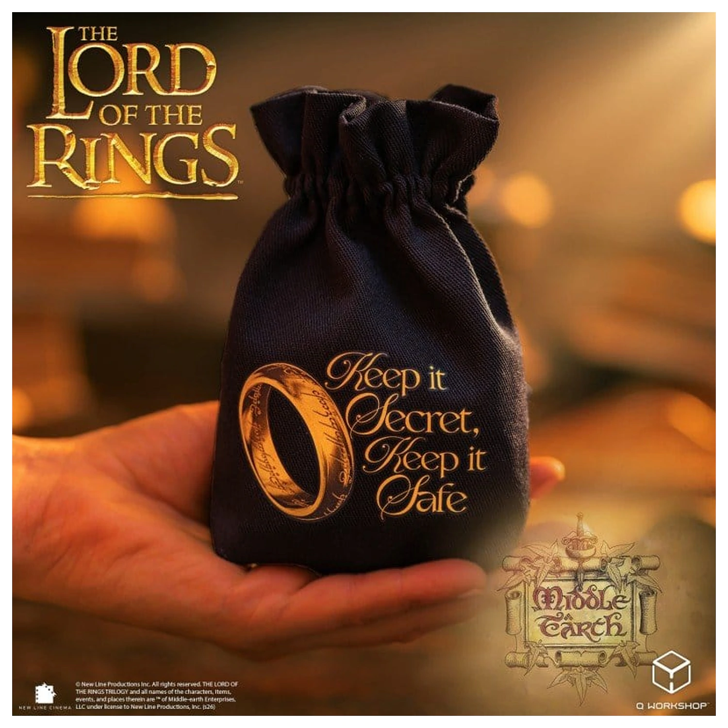 The Lord of the Rings Würfelbeutel The One Ring Produktfoto