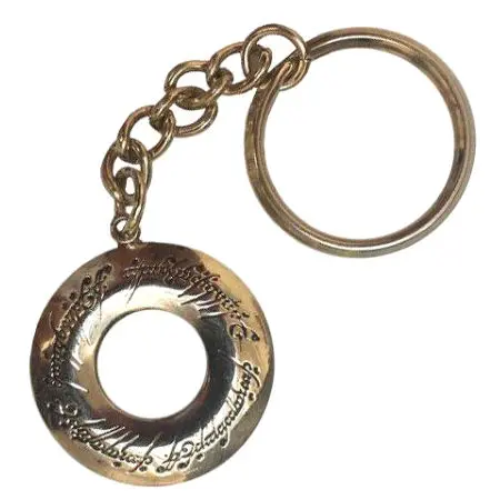 The Lord of the Rings Elbisches Skript Schlüsselanhänger Produktfoto