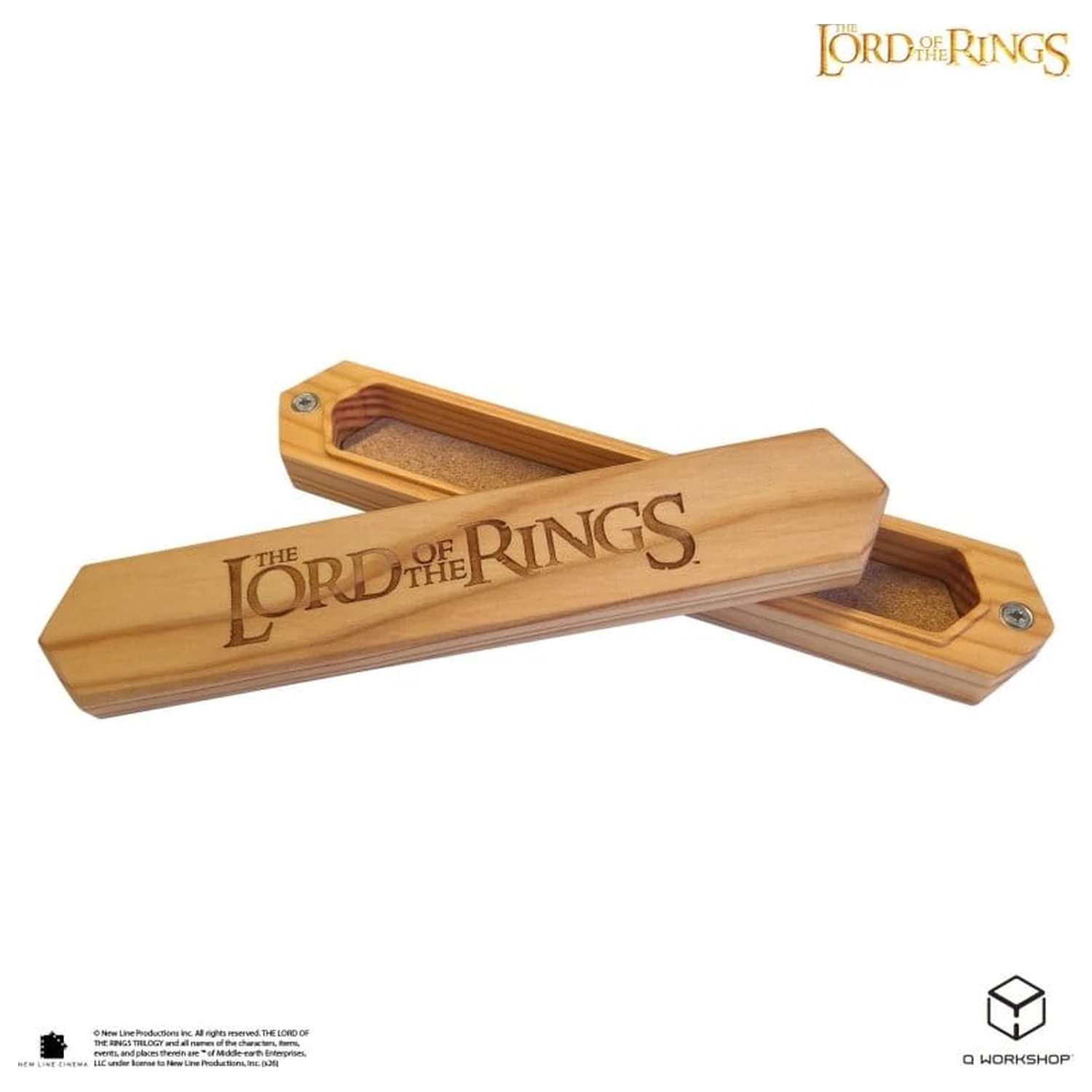 The Lord of the Rings Würfelbox aus Lärchenholz Produktfoto