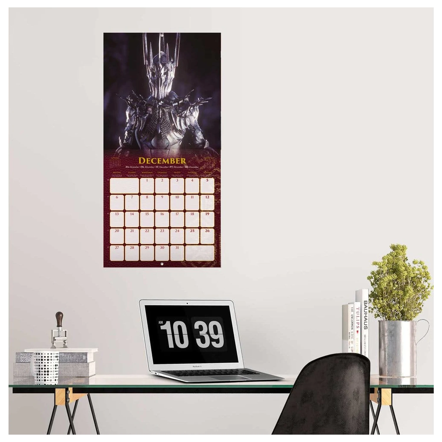 The Lord of the Rings Wandkalender 2027 30 x 30 cm Produktfoto