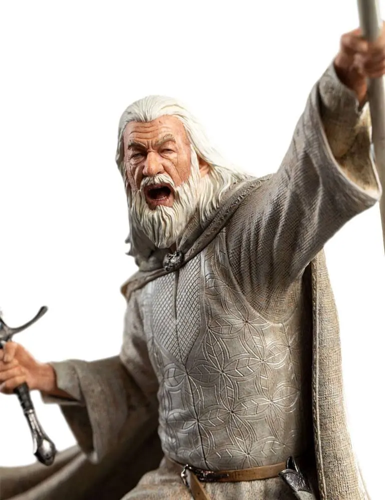 Der Herr der Ringe Figures of Fandom PVC Statue Gandalf der Weiße 23 cm Produktfoto