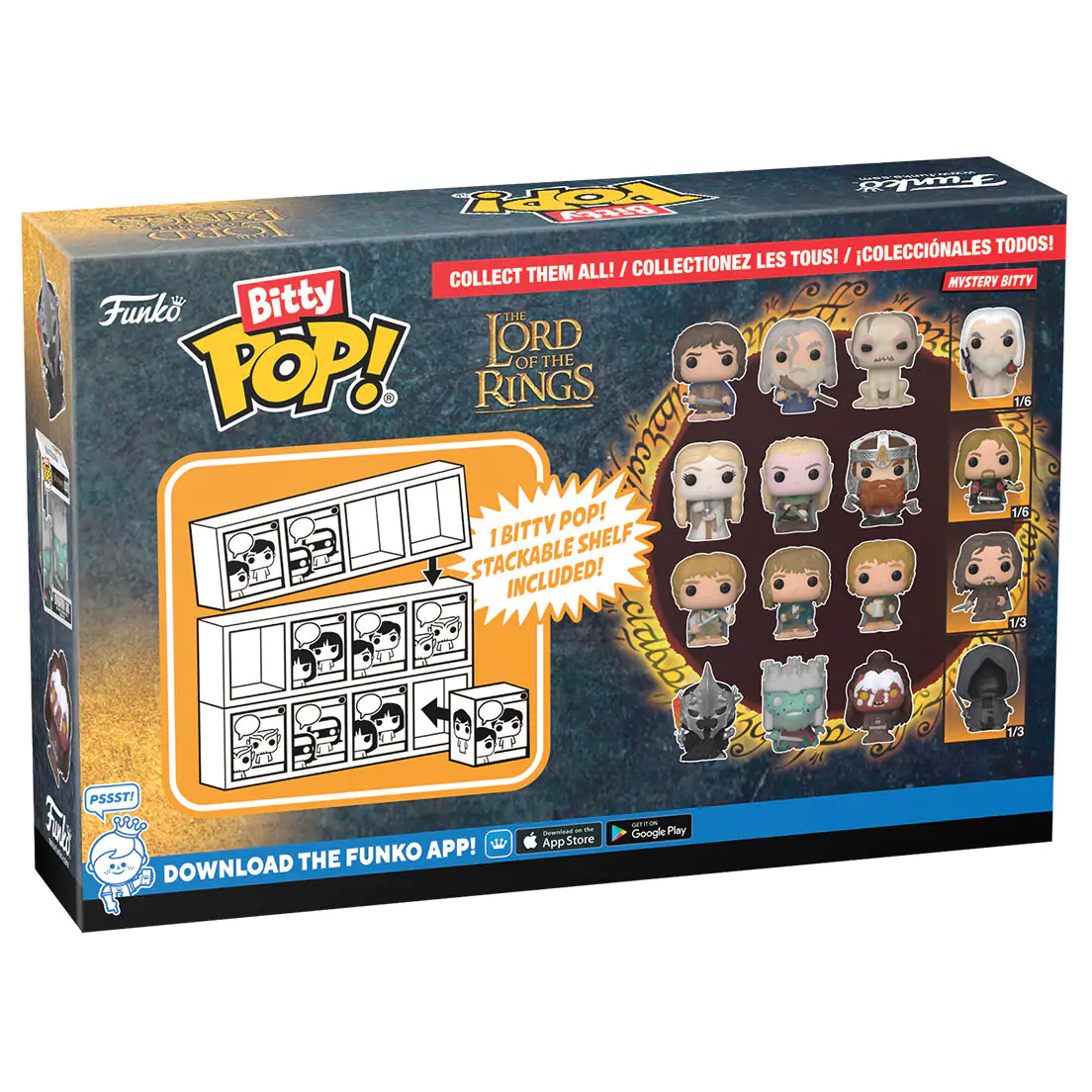 The Lord of the Rings Bitty POP! Vinyl Figuren 4er-Pack Galadriel termékfotó