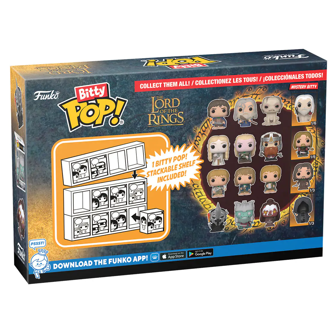 The Lord of the Rings Bitty POP! Vinyl Figuren 4er-Pack Witch King Produktfoto