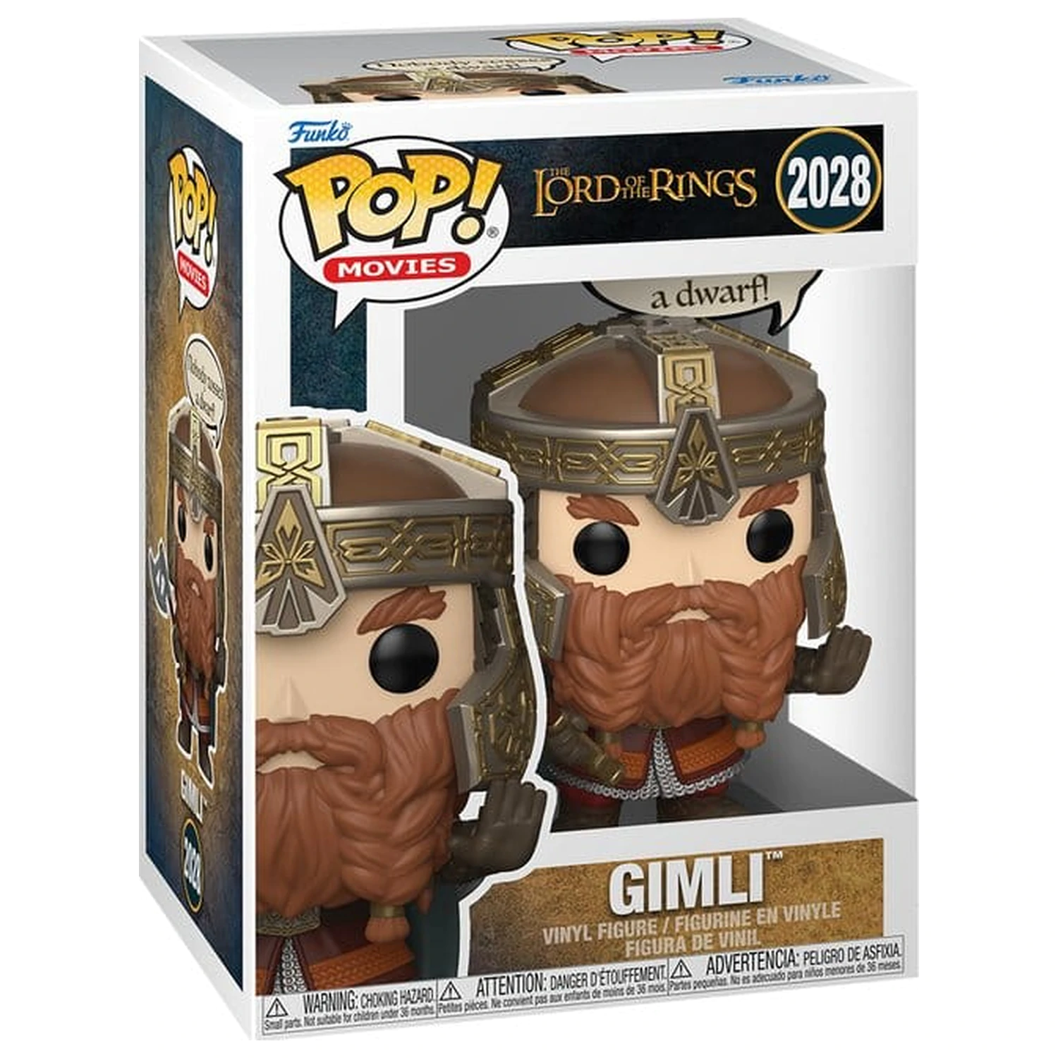 The Lord of the Rings Funko POP! Vinyl Figur Gimli 9 cm Produktfoto