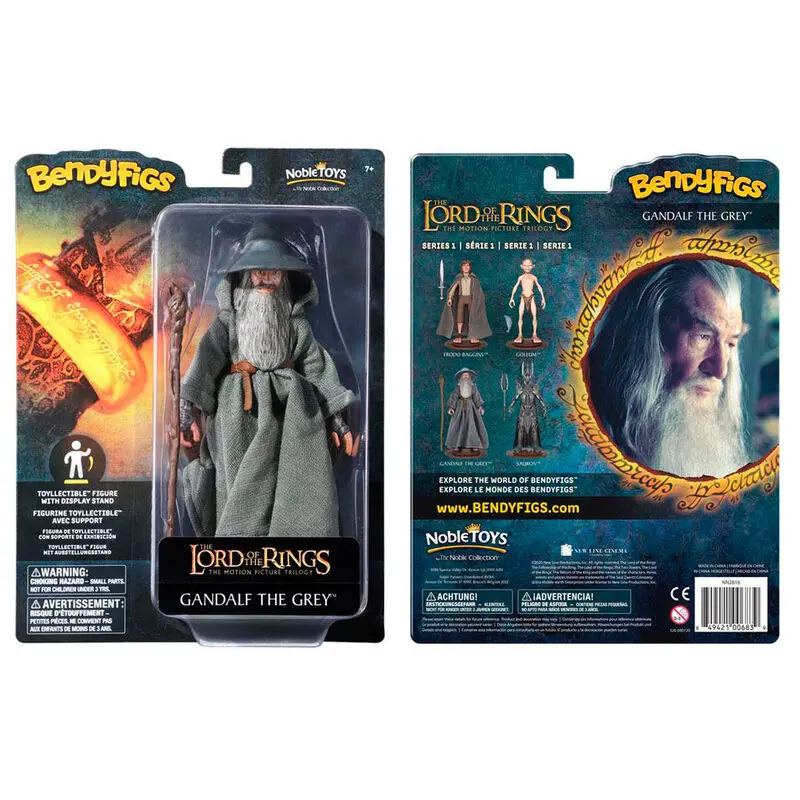 Herr der Ringe Bendyfigs Biegefigur Gandalf 19 cm Produktfoto