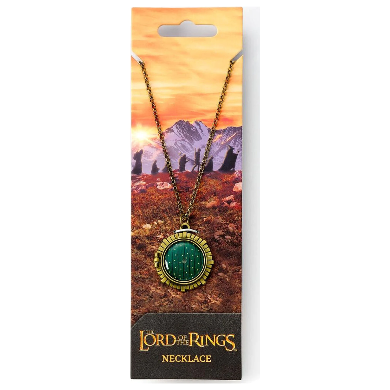 The Lord of The Rings Hobbit Tür Halskette Produktfoto