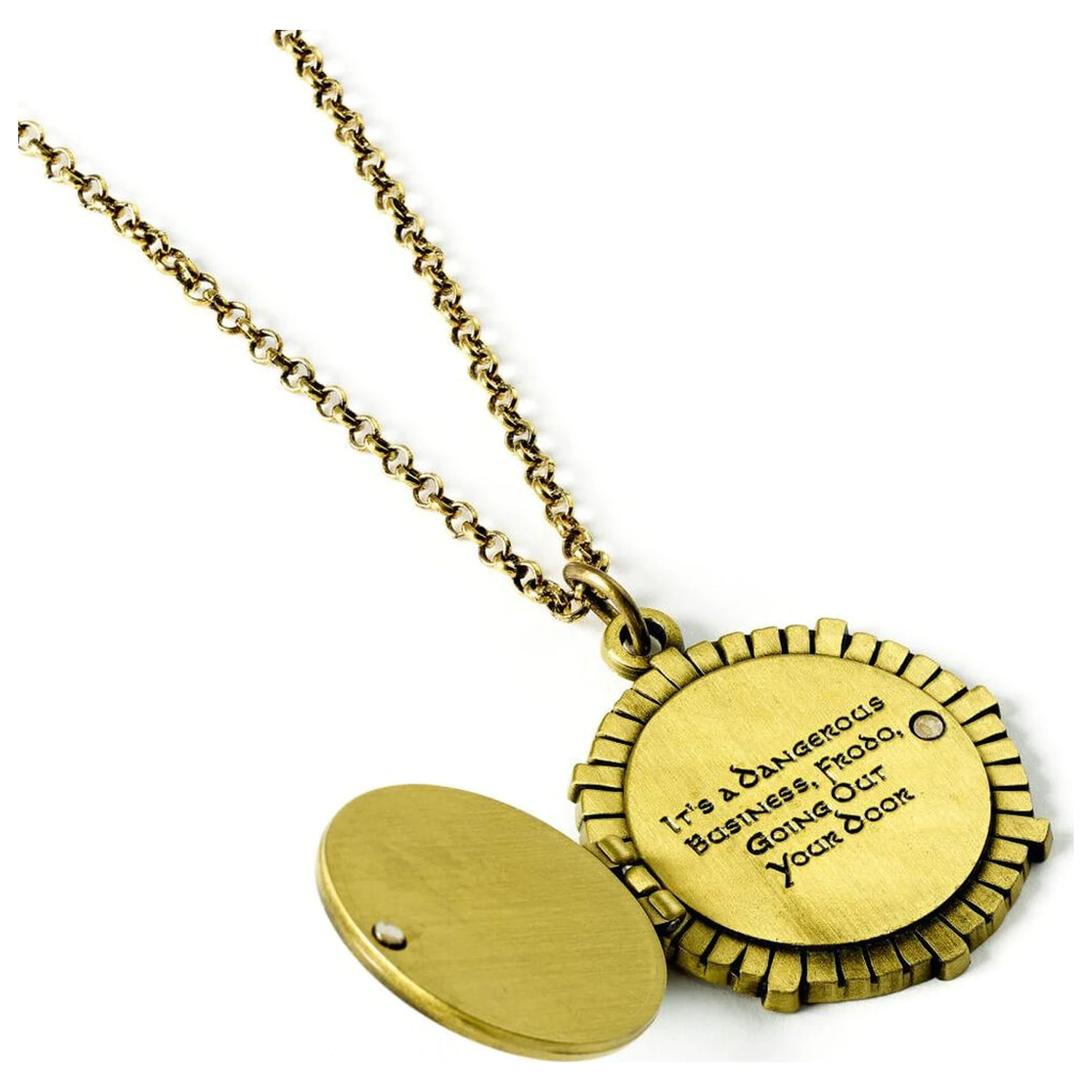 The Lord of The Rings Hobbit Tür Halskette Produktfoto