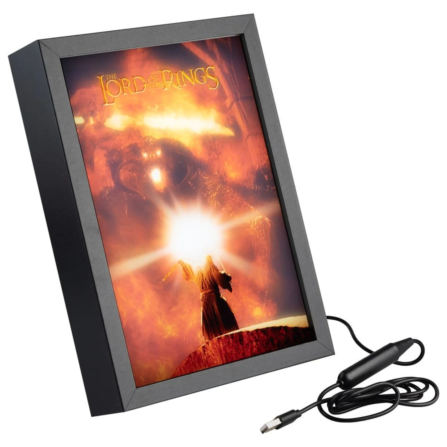 The Lord of the Rings gerahmtes LED Panel 28 x 20 cm Produktfoto