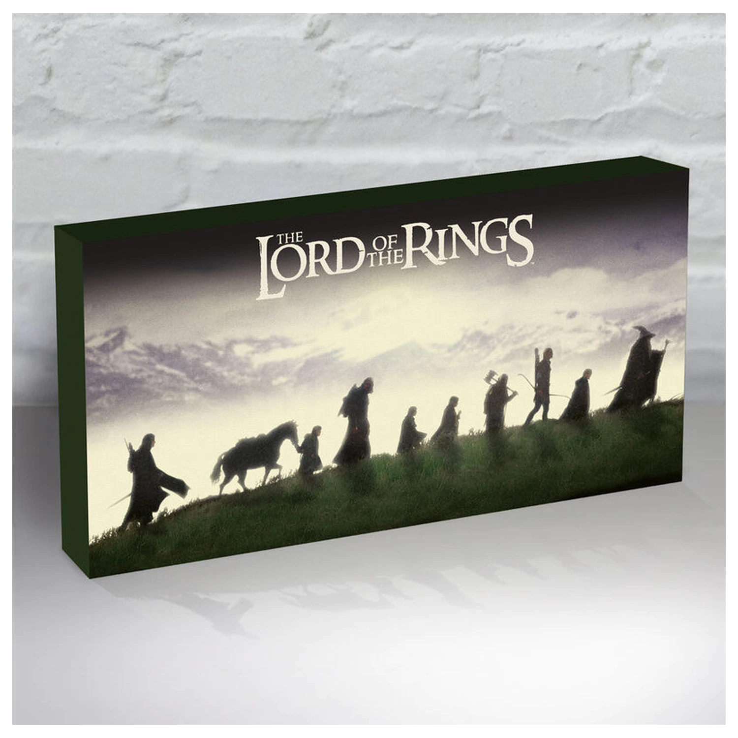 The Lord of The Rings beleuchtete Leinwand Produktfoto