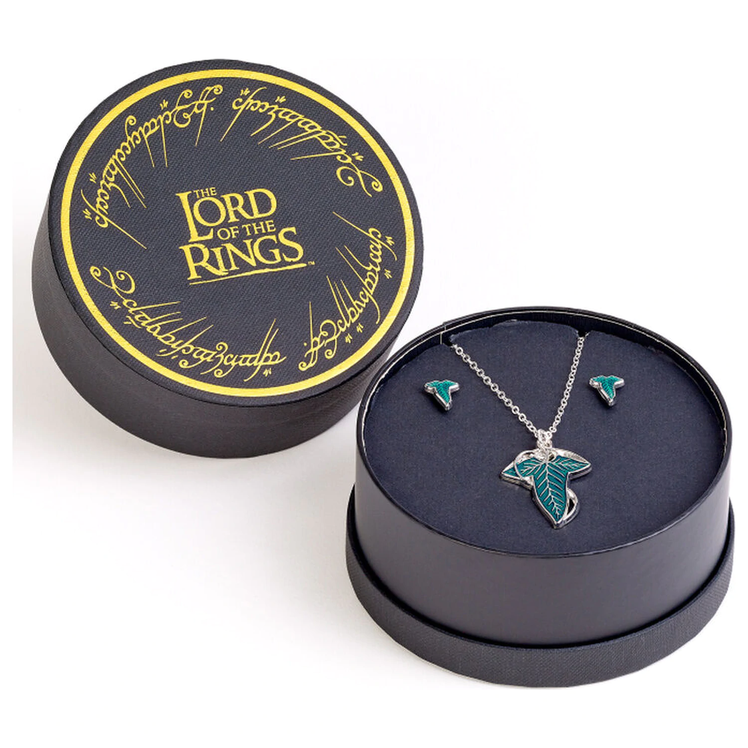 The Lord of the Rings Leaf of Lorien Ohrringe und Halsketten-Set Produktfoto