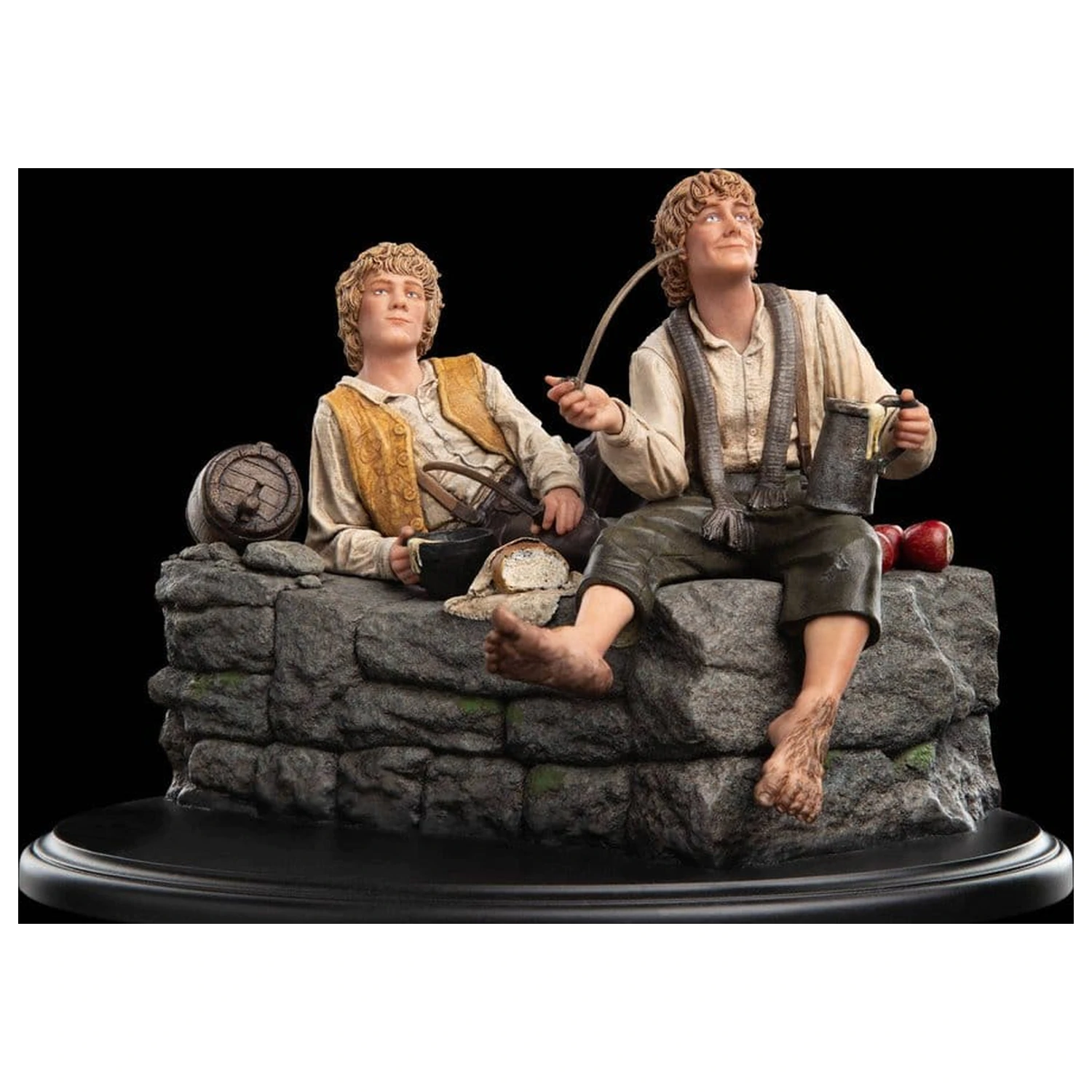 The Lord of the Rings Mini Statue Merry and Pippin 12 cm Produktfoto